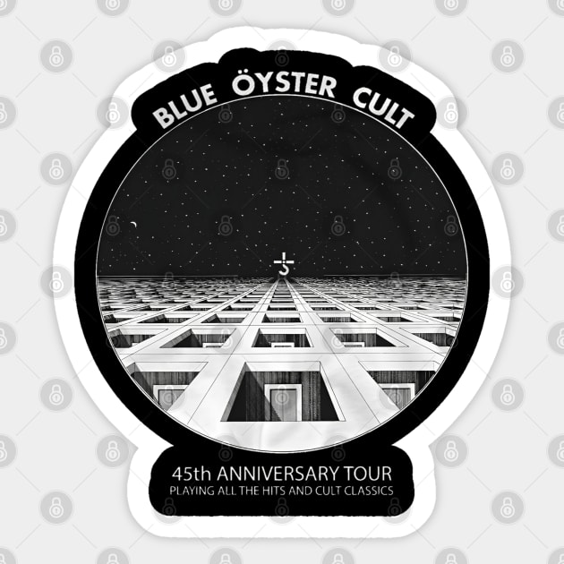 Blue oyster Sticker by keep inspiring